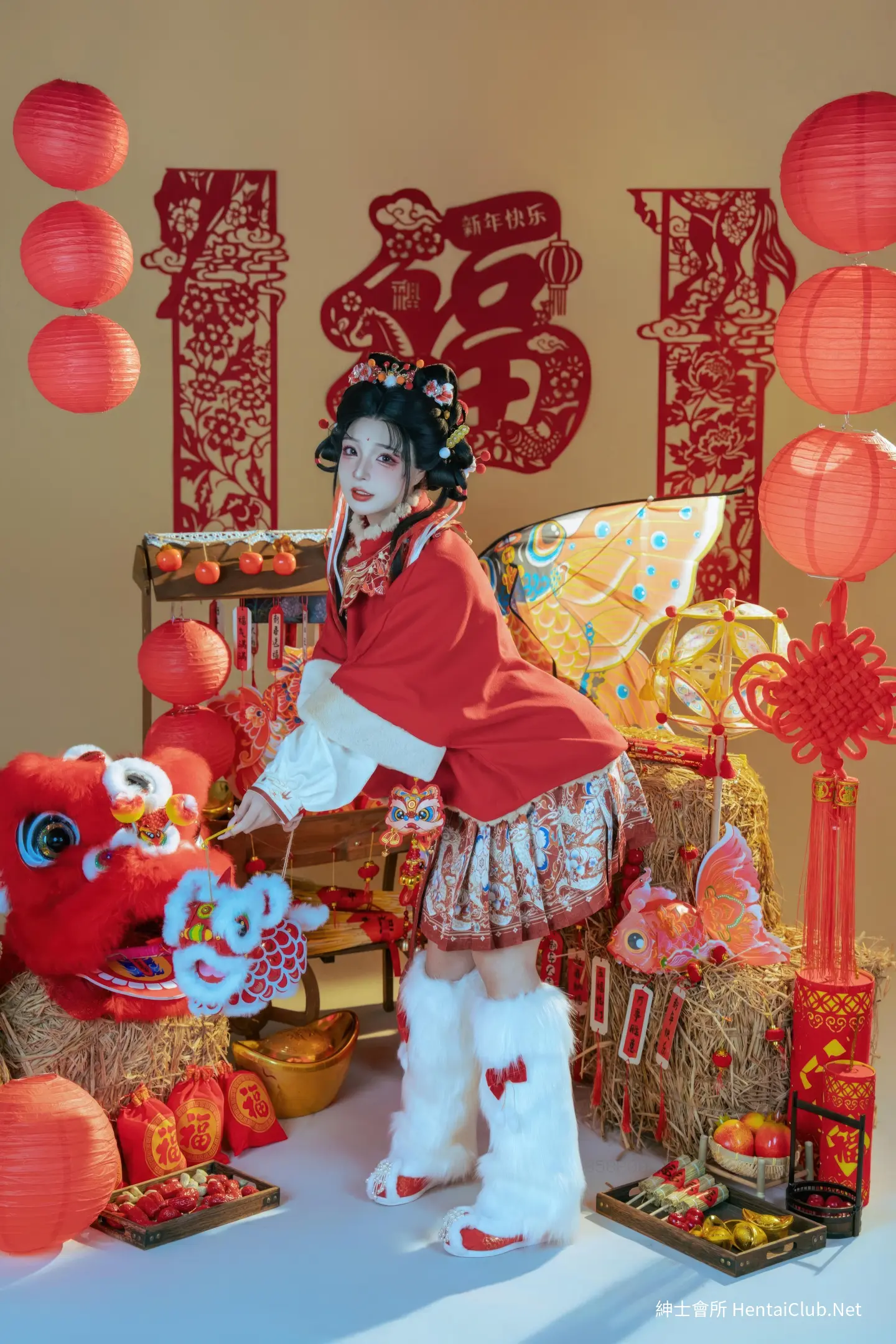 yuuhui玉汇 醒狮少女