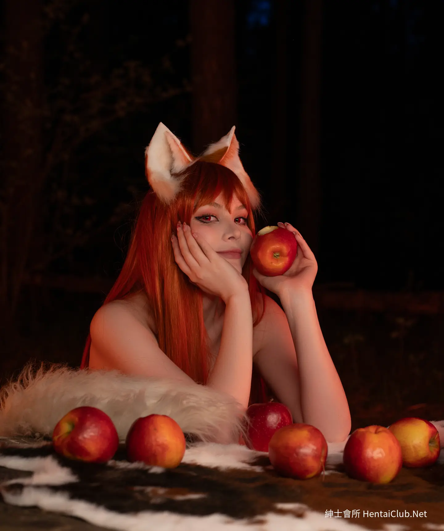 TsukiDesu Holo at night