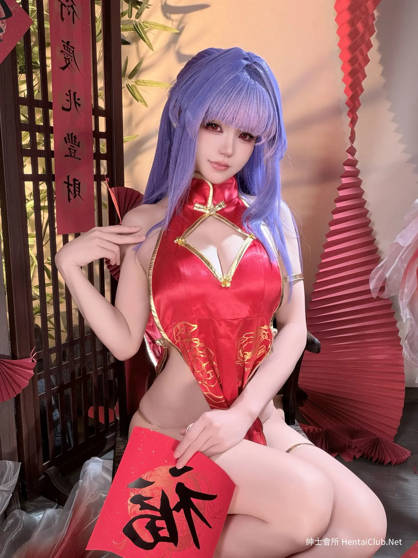 小仓千代w 萌姬联合旗袍