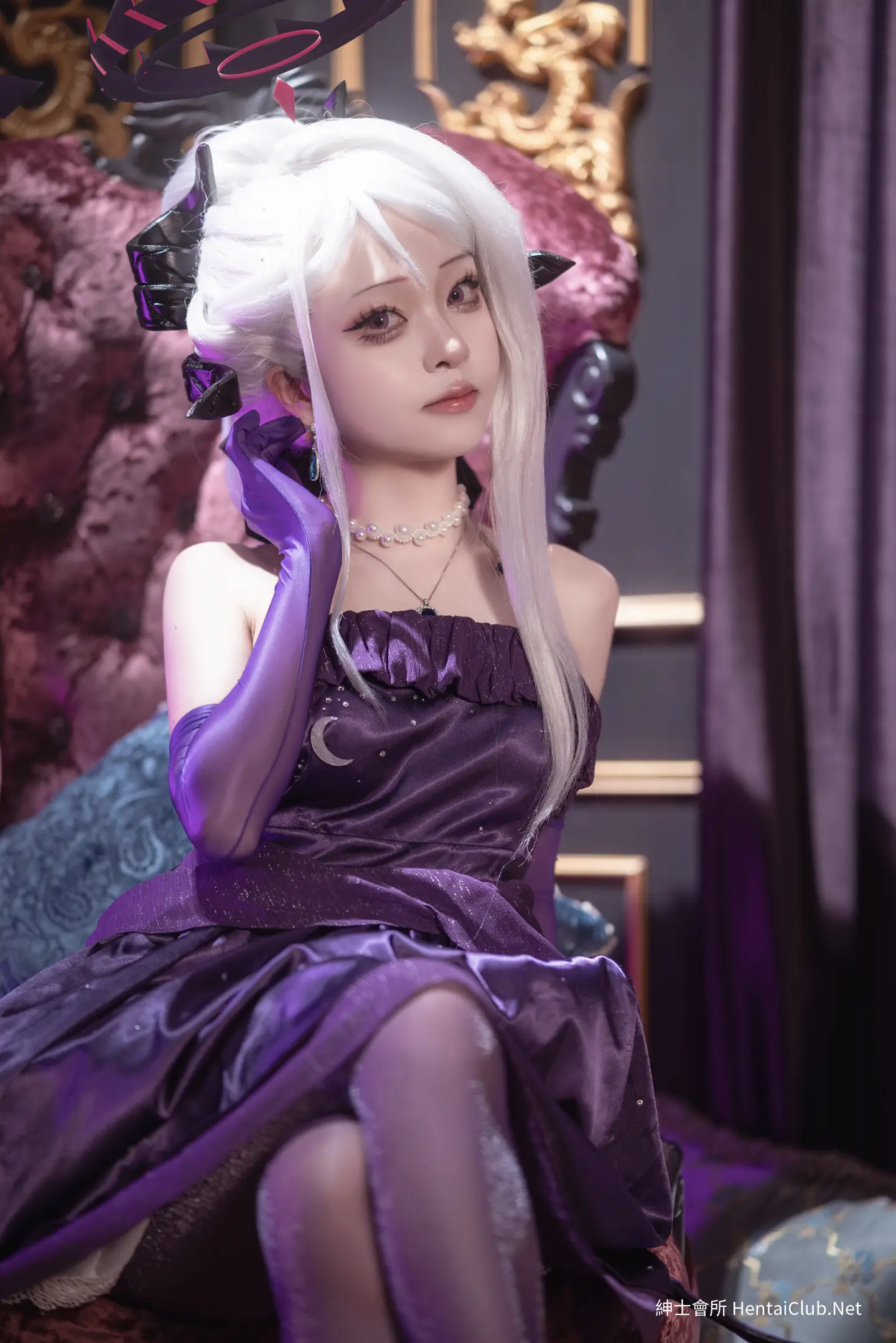 矢量鱼 碧蓝档案 空崎日奈 连衣裙